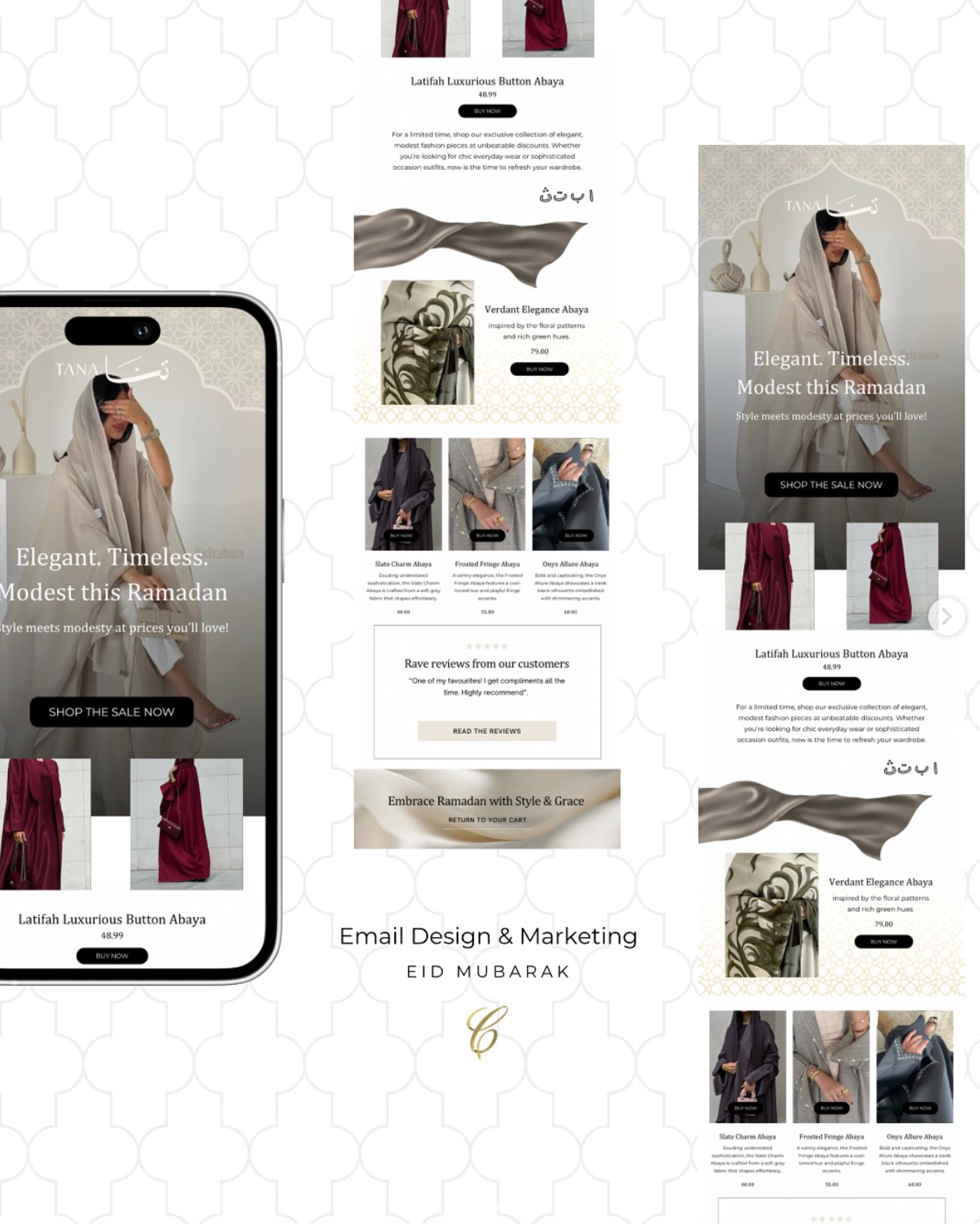 Email Templates - One off Email Design