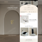 The Runway -  Launch Page Design