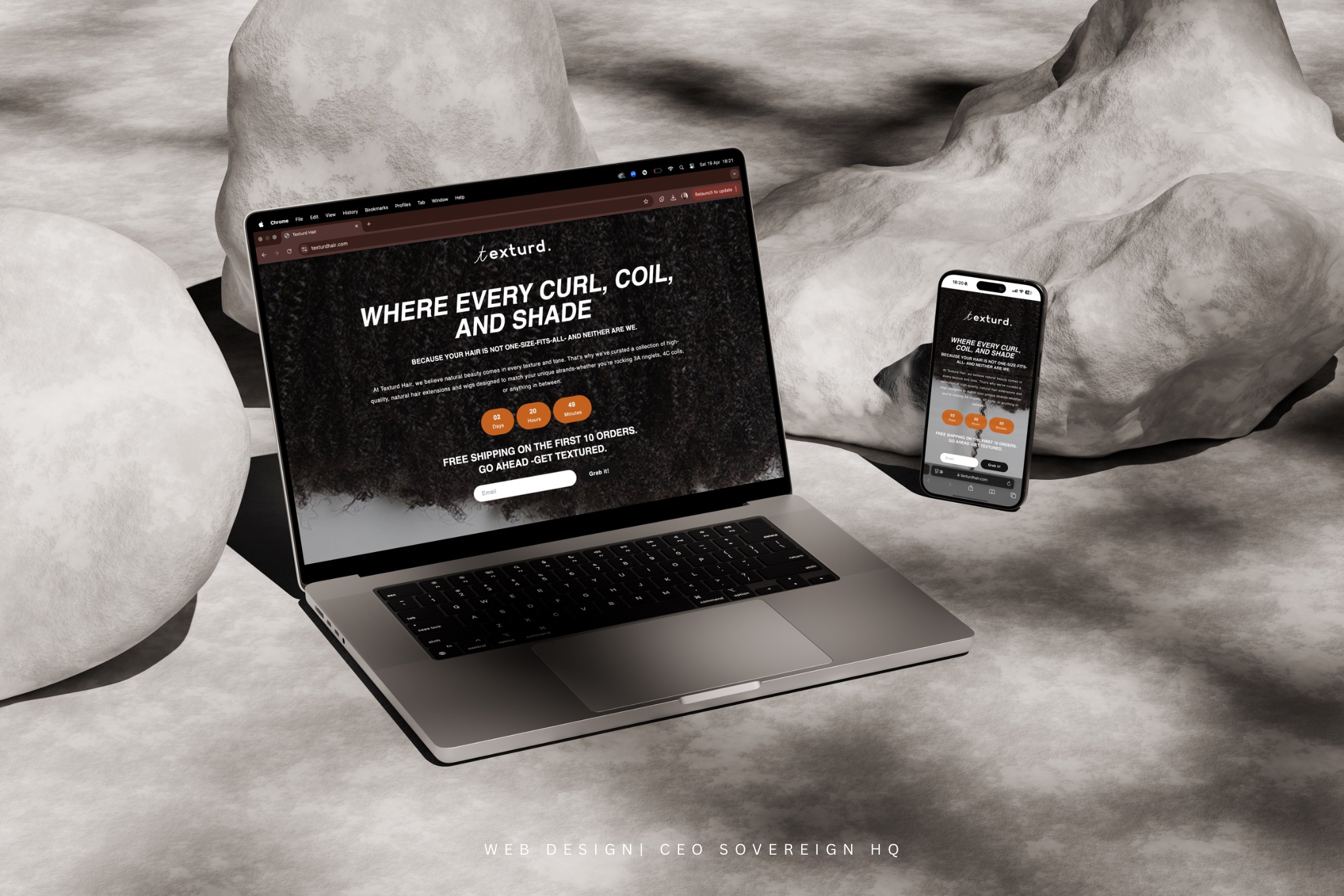 The Runway -  Launch Page Design