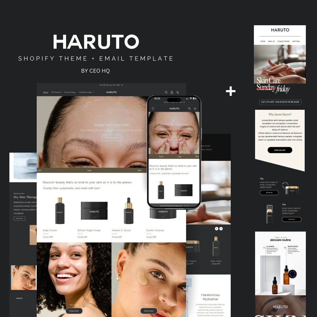 HARUTO - Simple Shopify Theme