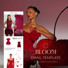 Bloom Email Template for Fashion Brands | Seasonal Campaign Design