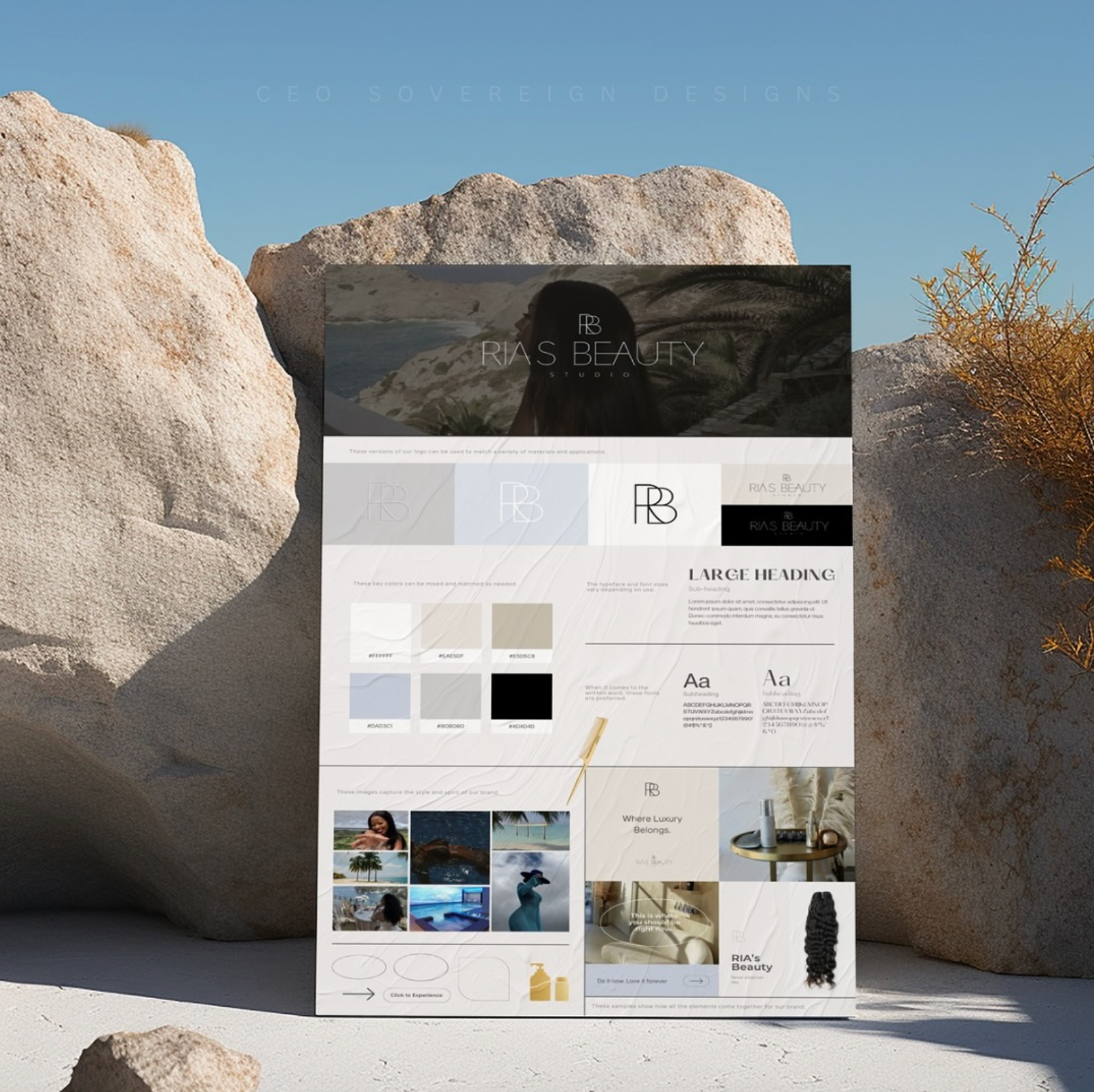 THE HQ - Complete Branding Design