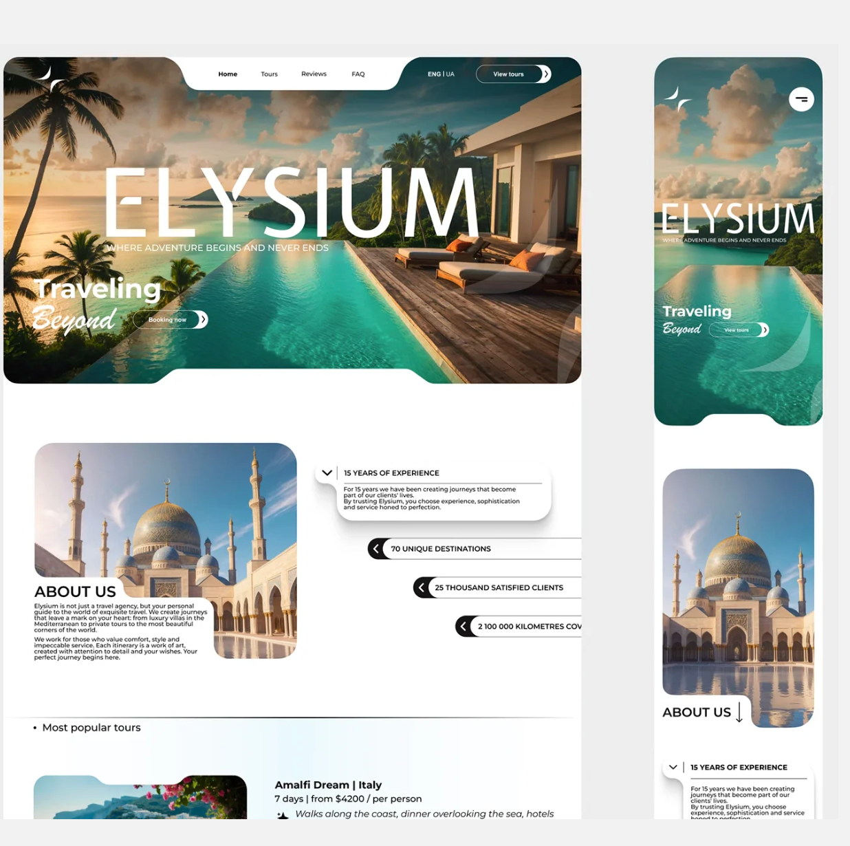 Boeing - Travel Web Design