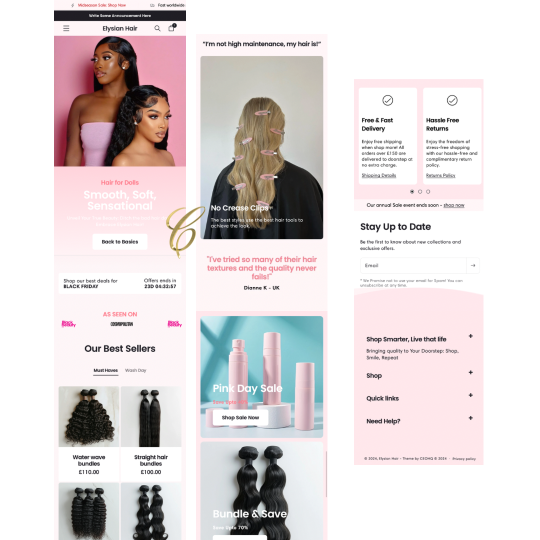 Elysian Shopify Multi-use Theme
